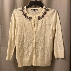 3/4 Sleeve Button Up Cardigan